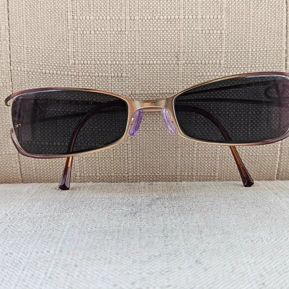 Valentino Women Eyeglasses/Sunglasses Frame Brown Tone Made in Italy Read Desc main image 9